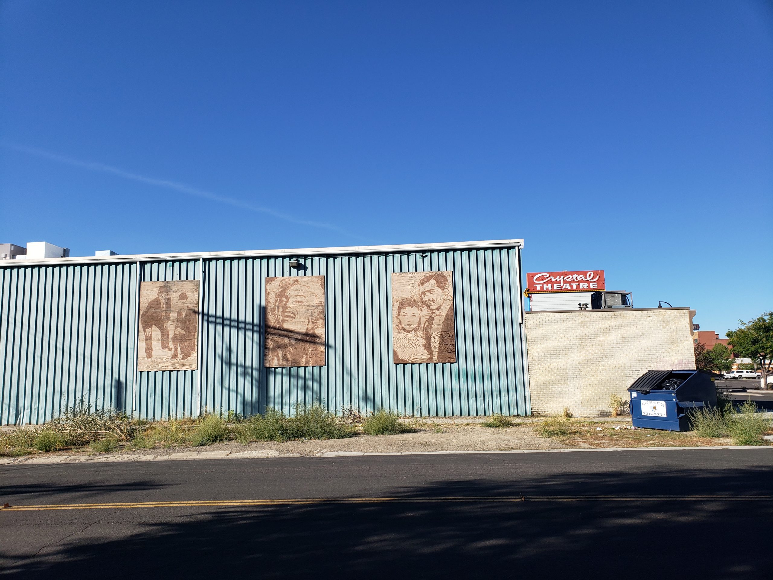 Closed theater, Elko, NV